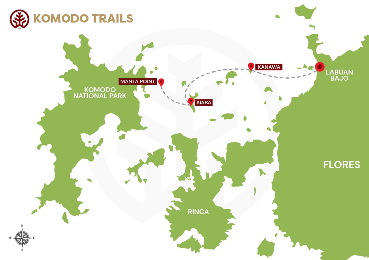 Komodo Trails Itinerary Maps 3D2N 03