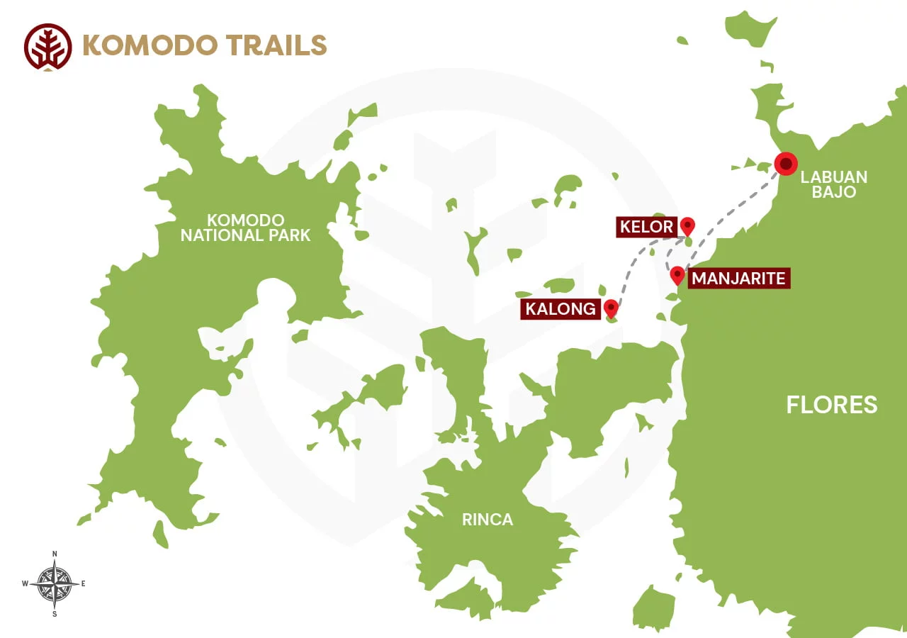 Komodo Trails Itinerary Maps 4D3N 04